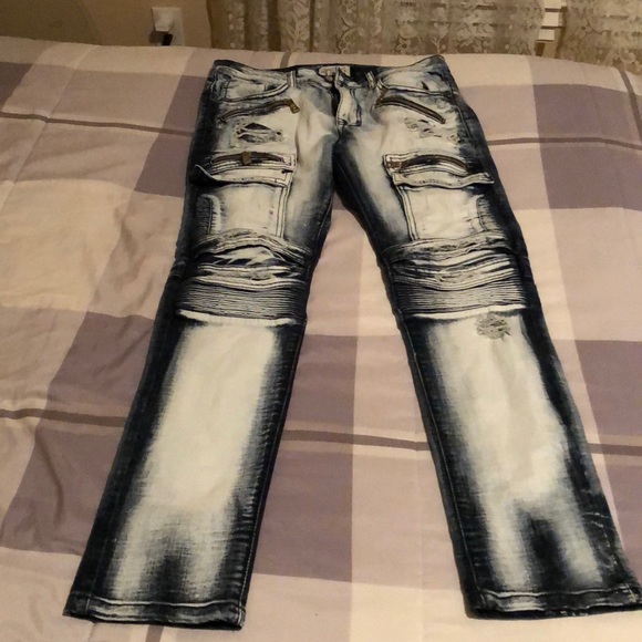 Distress designer jeans - Picture 1 of 2